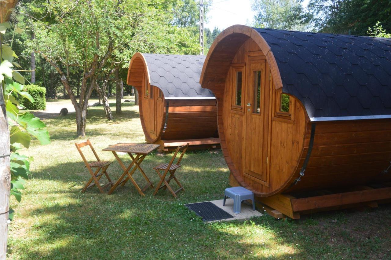 Camping Chon Du Tarn Bédouès Bagian luar foto