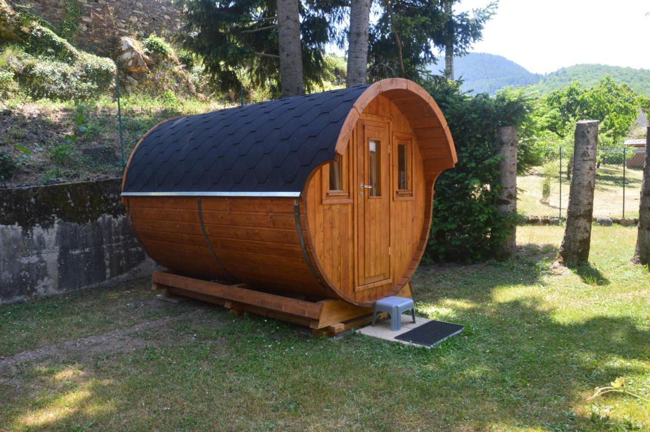 Camping Chon Du Tarn Bédouès Bagian luar foto