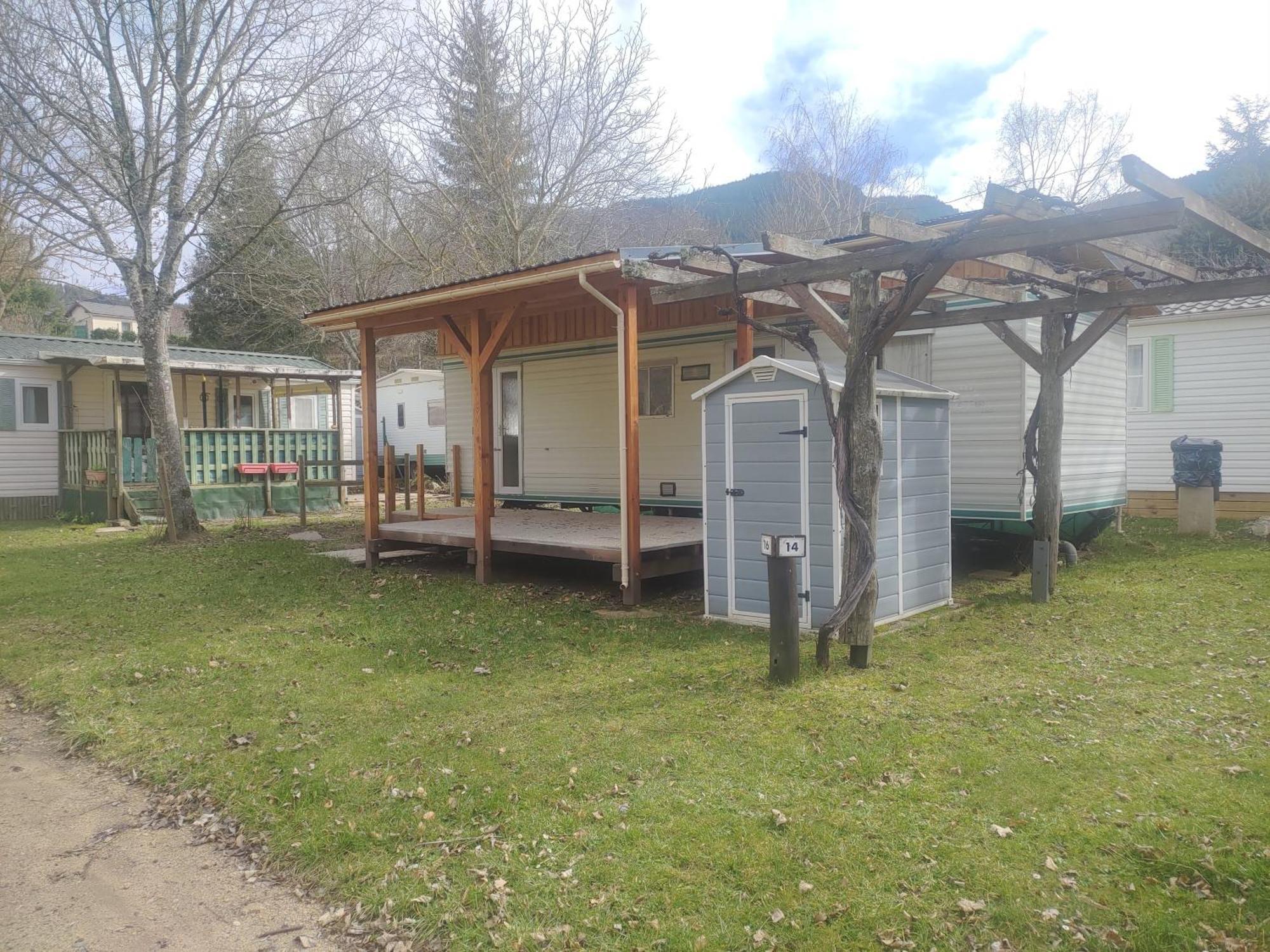 Camping Chon Du Tarn Bédouès Bagian luar foto