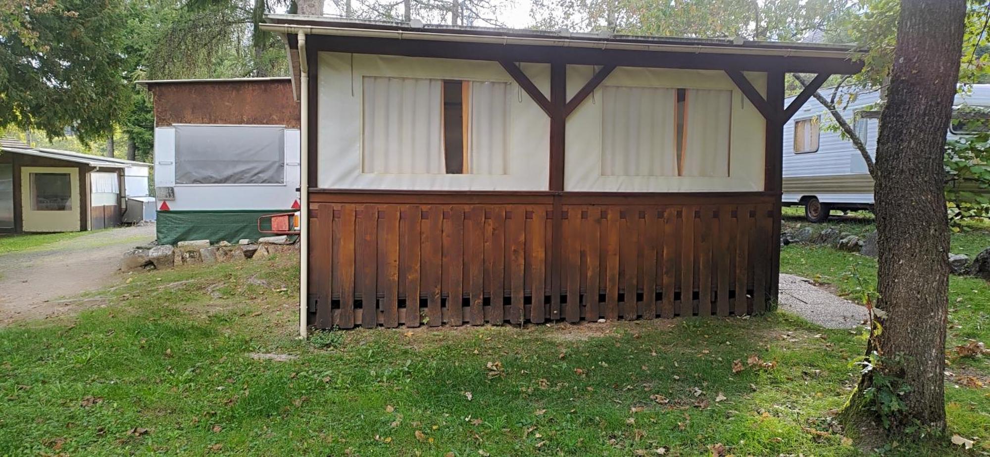 Camping Chon Du Tarn Bédouès Bagian luar foto